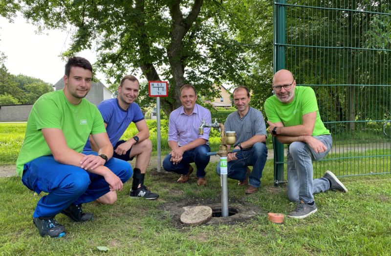 neuer Trinkwasserhausanschluss für Dörgenhausen