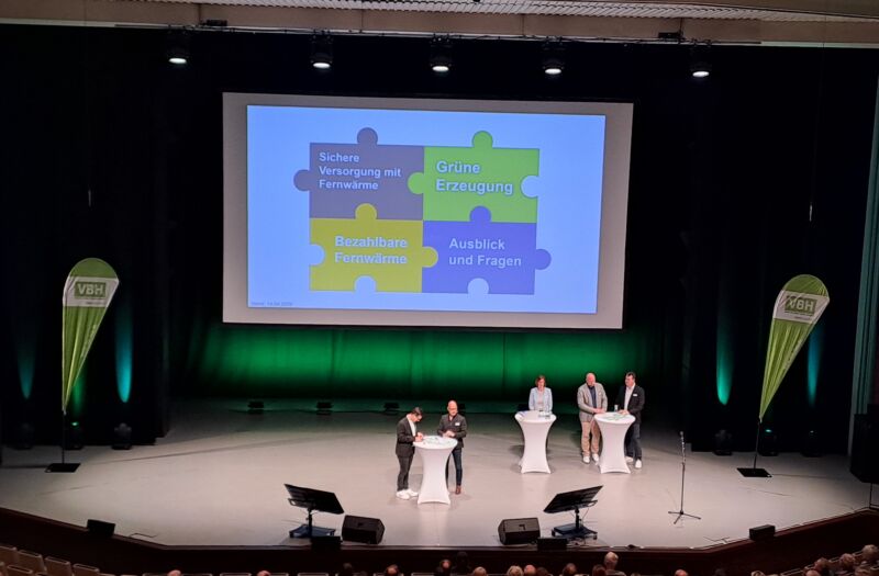 Bürgerinfoveranstaltung zur Wärmewende in der Lausitzhalle